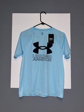 Under Armour Boys' Tech Hybrid Print T-Shirt